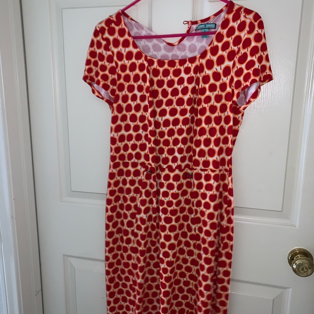 Red Apple dress